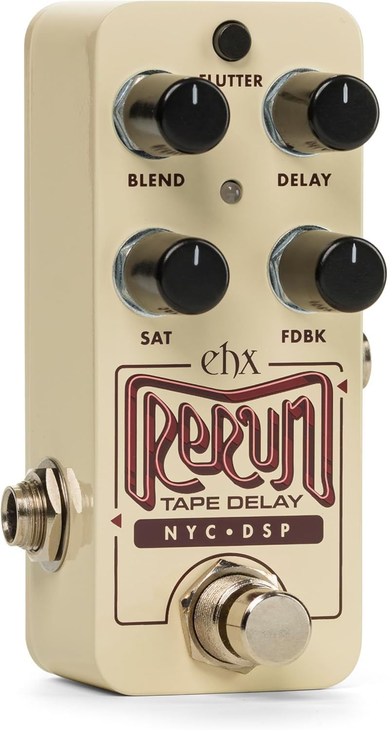 Electro - Harmonix Pico Rerun Tape Delay Pedal - electronicsexpo.com - Guitar Pedals & Effects