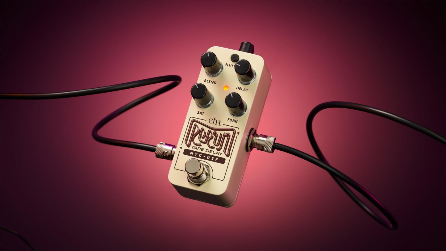 Electro - Harmonix Pico Rerun Tape Delay Pedal - electronicsexpo.com - Guitar Pedals & Effects