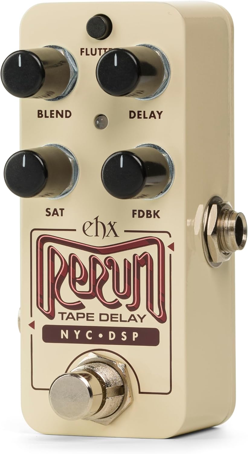 Electro - Harmonix Pico Rerun Tape Delay Pedal - electronicsexpo.com - Guitar Pedals & Effects