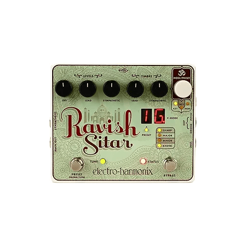 Electro - Harmonix Ravish Sitar Emulator Pedal - electronicsexpo.com - Guitar Pedals & Effects