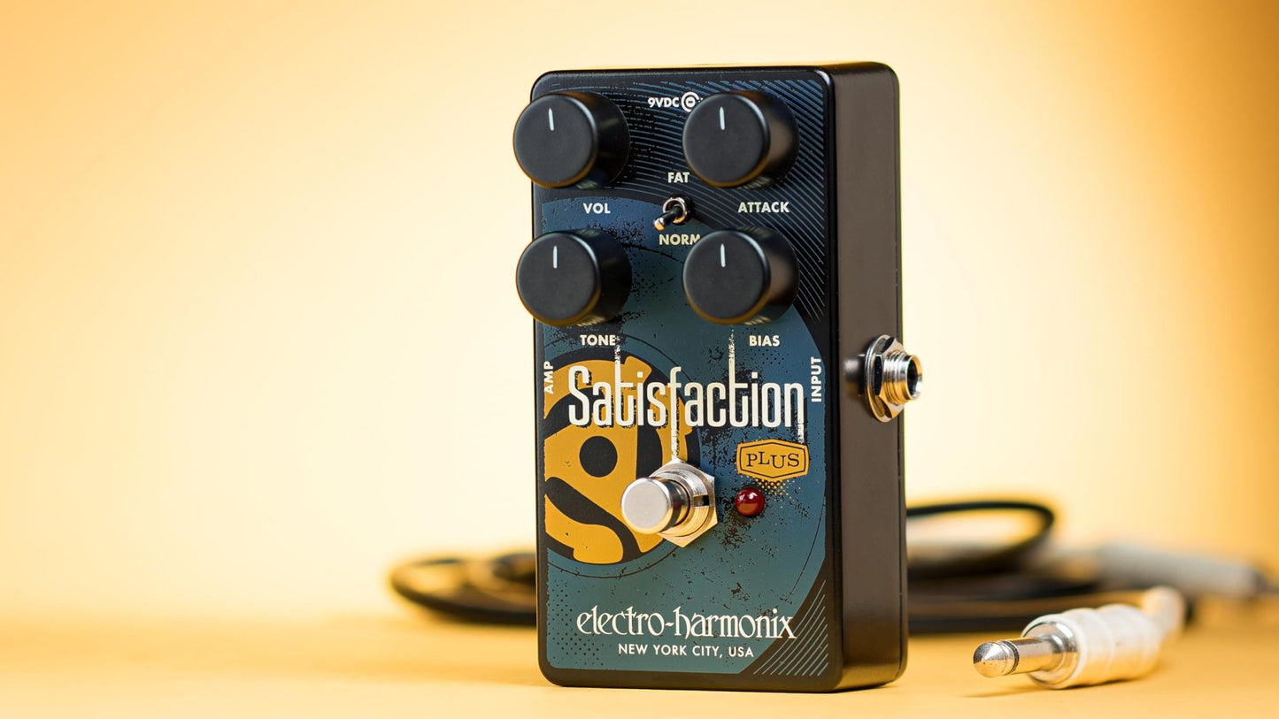 Electro - Harmonix Satisfaction Plus Fuzz Pedal - electronicsexpo.com - Guitar Pedals & Effects