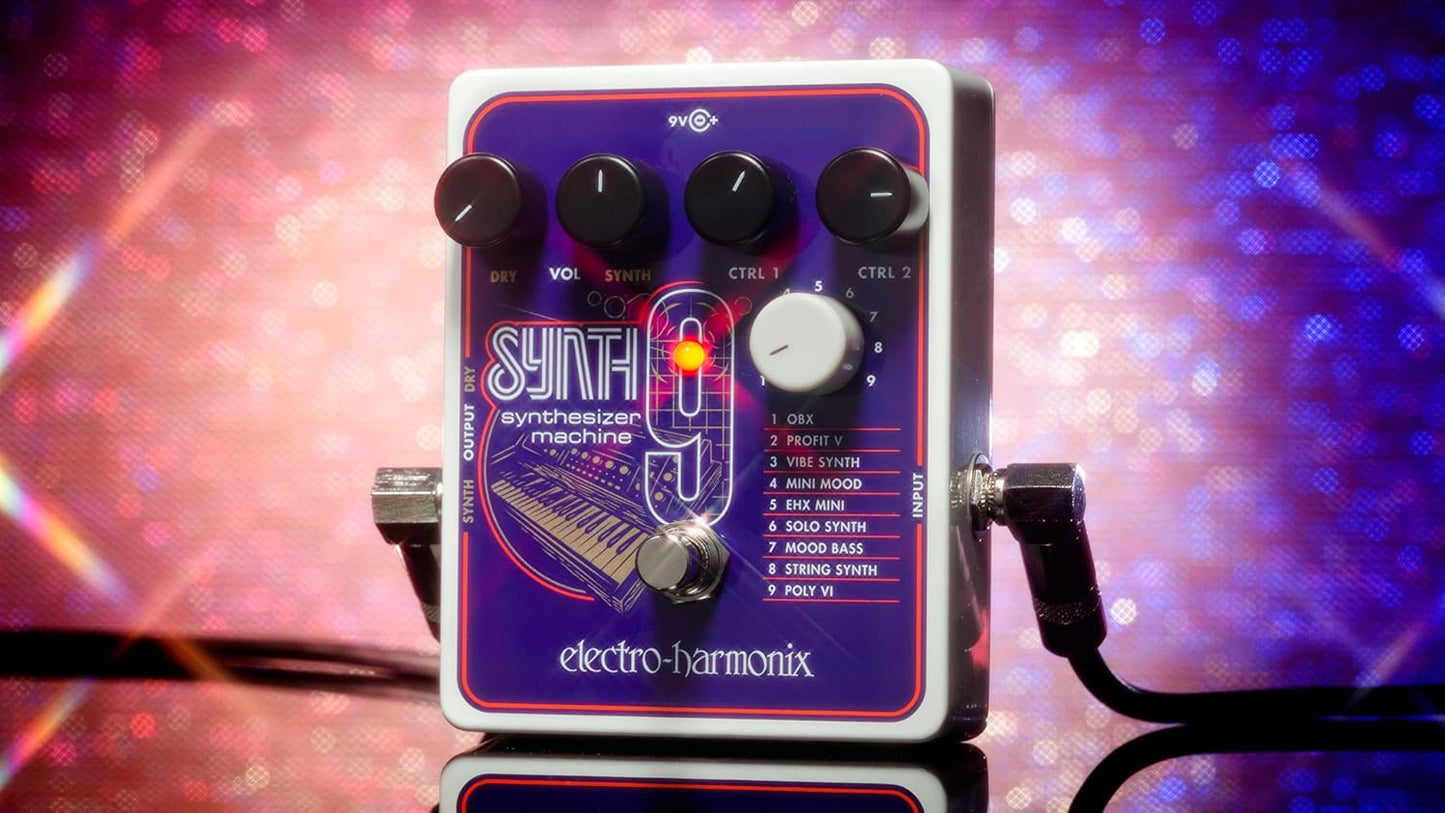 Electro - Harmonix SYNTH9 Synthesizer Machine Pedal - electronicsexpo.com - Guitar Pedals & Effects