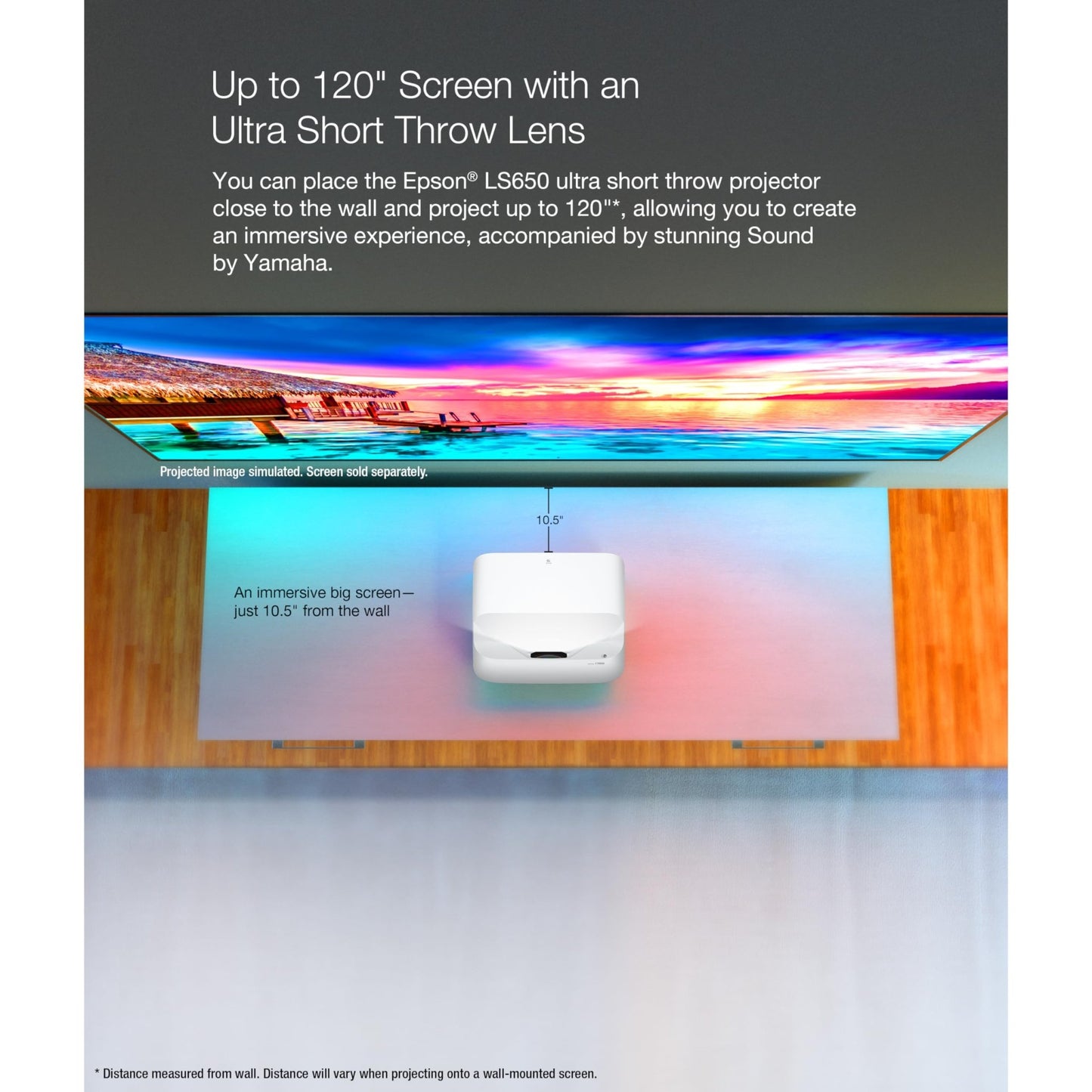 Epson EpiqVision Ultra LS650 Smart Streaming Laser Projector - electronicsexpo.com - Projectors