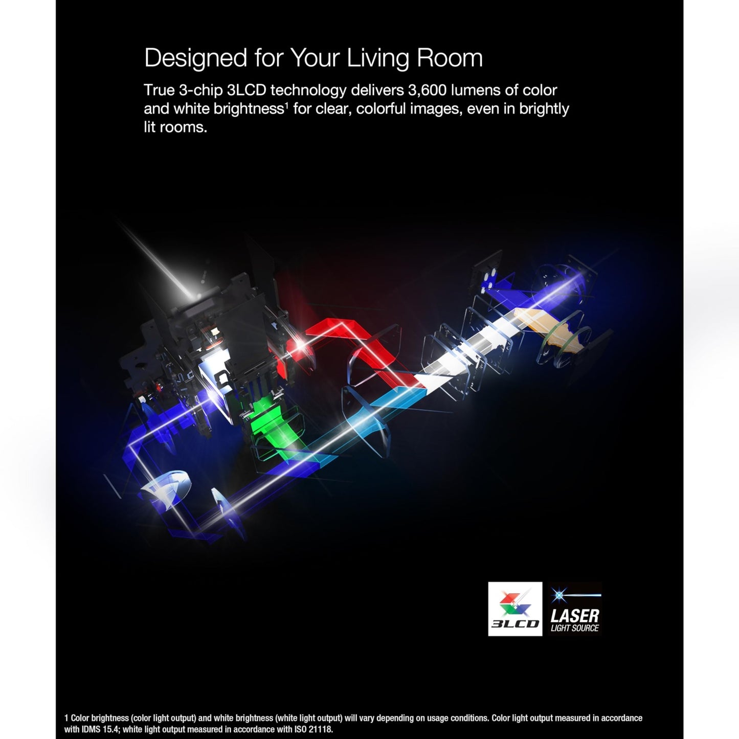 Epson EpiqVision Ultra LS650 Smart Streaming Laser Projector - electronicsexpo.com - Projectors