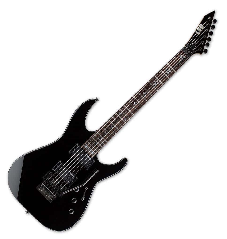 ESP LTD Kirk Hammett KH - 202 (Black) - electronicsexpo.com - Electric Guitars