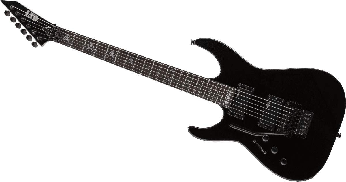 ESP LTD Kirk Hammett Signature KH - 202 Left - Handed (Black) - electronicsexpo.com - Electric Guitars
