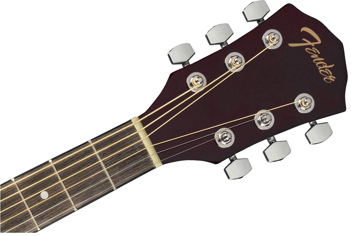 Fender Acoustic Guitar with Guitar Bag (Glossed Natural Finish, Basswood Construction) - electronicsexpo.com - Acoustic Guitars