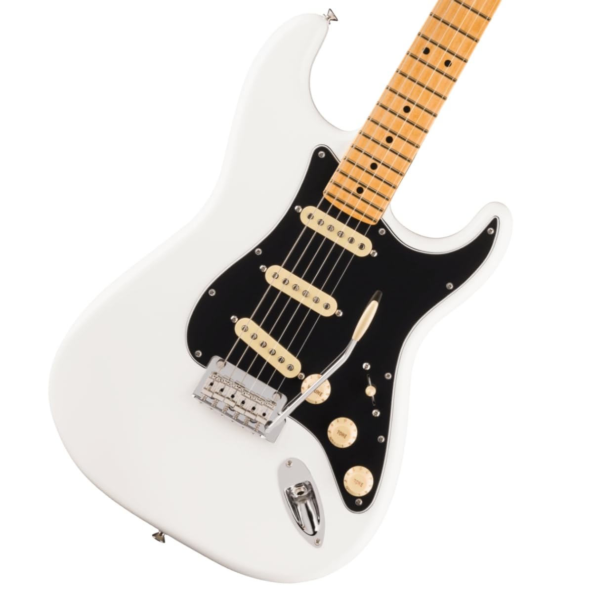 Fender Player II Stratocaster Electric Guitar (Polar White with Maple Fingerboard) - electronicsexpo.com - Electric Guitars