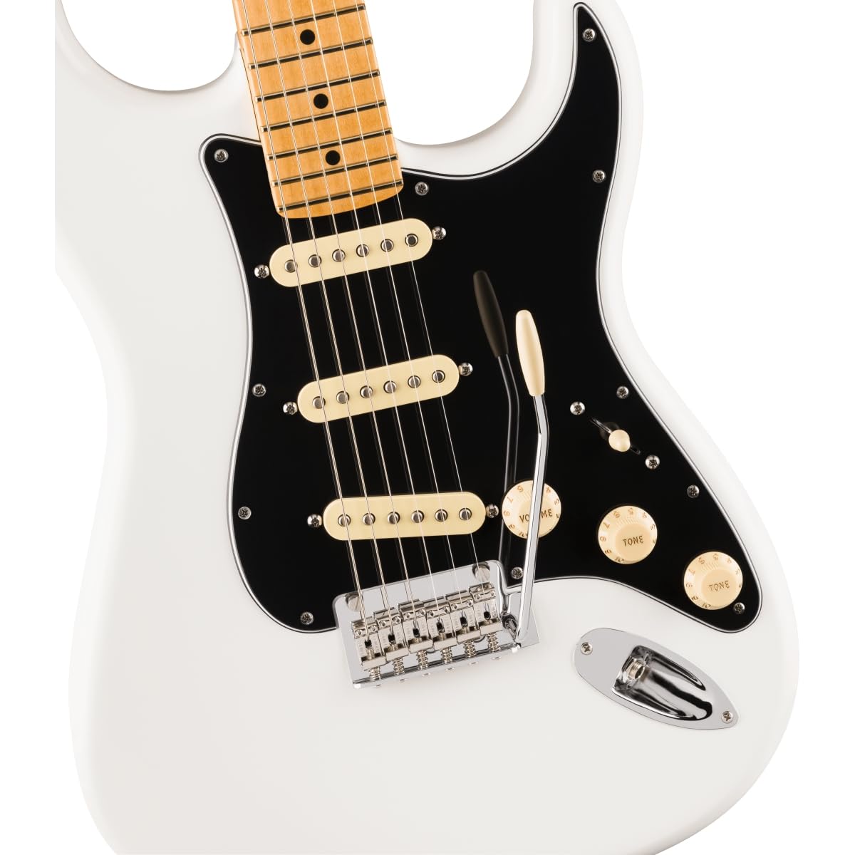Fender Player II Stratocaster Electric Guitar (Polar White with Maple Fingerboard) - electronicsexpo.com - Electric Guitars