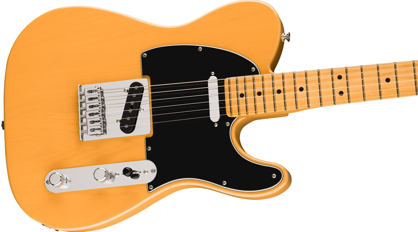 Fender Player II Telecaster Electric Guitar (Butterscotch Blonde with Maple Fingerboard) - electronicsexpo.com - Electric Guitars