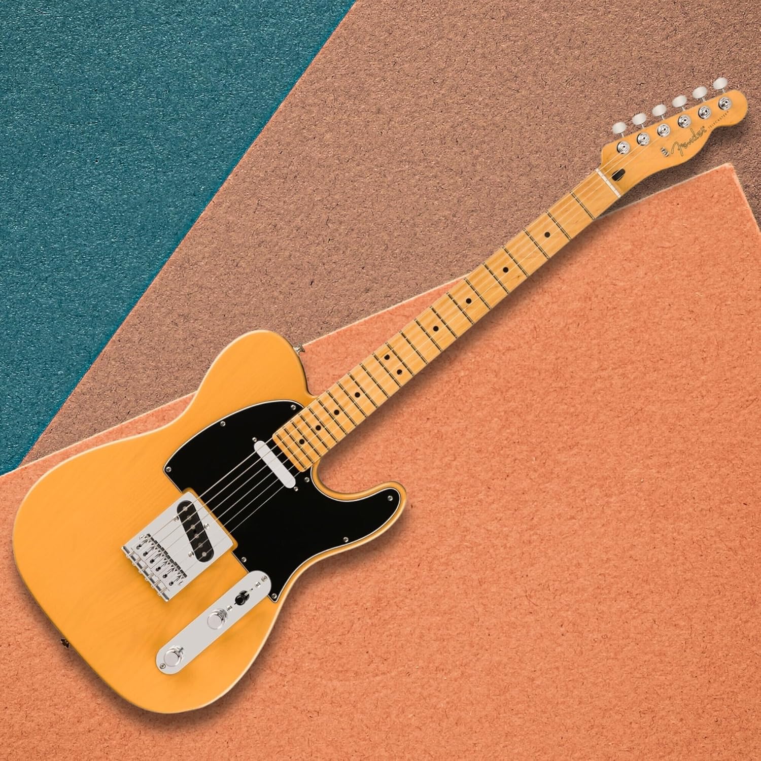 ギター Fender Player II Telecaster Butterscotch Fender Player II Telecaster Maple Fretboard Butterscotch Blonde