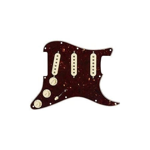Fender Vintage Noiseless Prewired Stratocaster Pickguard (Tortoise) - electronicsexpo.com - Accessories