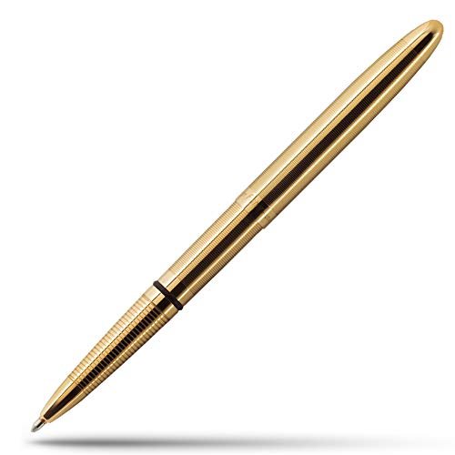 Fisher Space Bullet Space Pen, Gold Laquered Brass - electronicsexpo.com - Pens