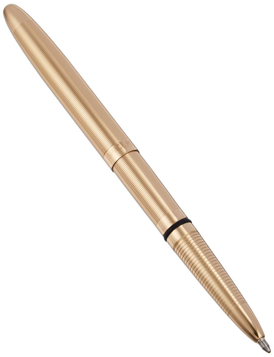 Fisher Space Bullet Space Pen, Gold Laquered Brass - electronicsexpo.com - Pens