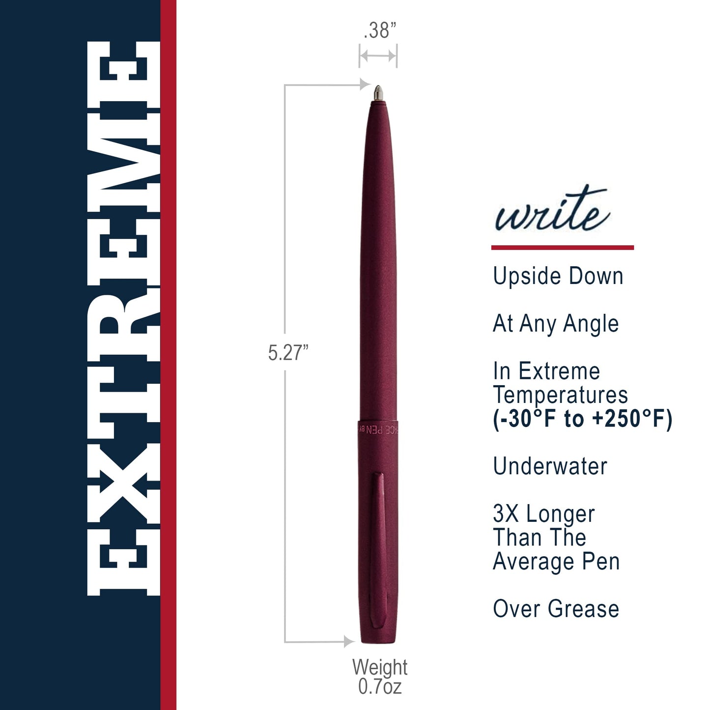 Fisher Space Pen Black Cherry Cerakote Cap - o - Matic - electronicsexpo.com - Pens