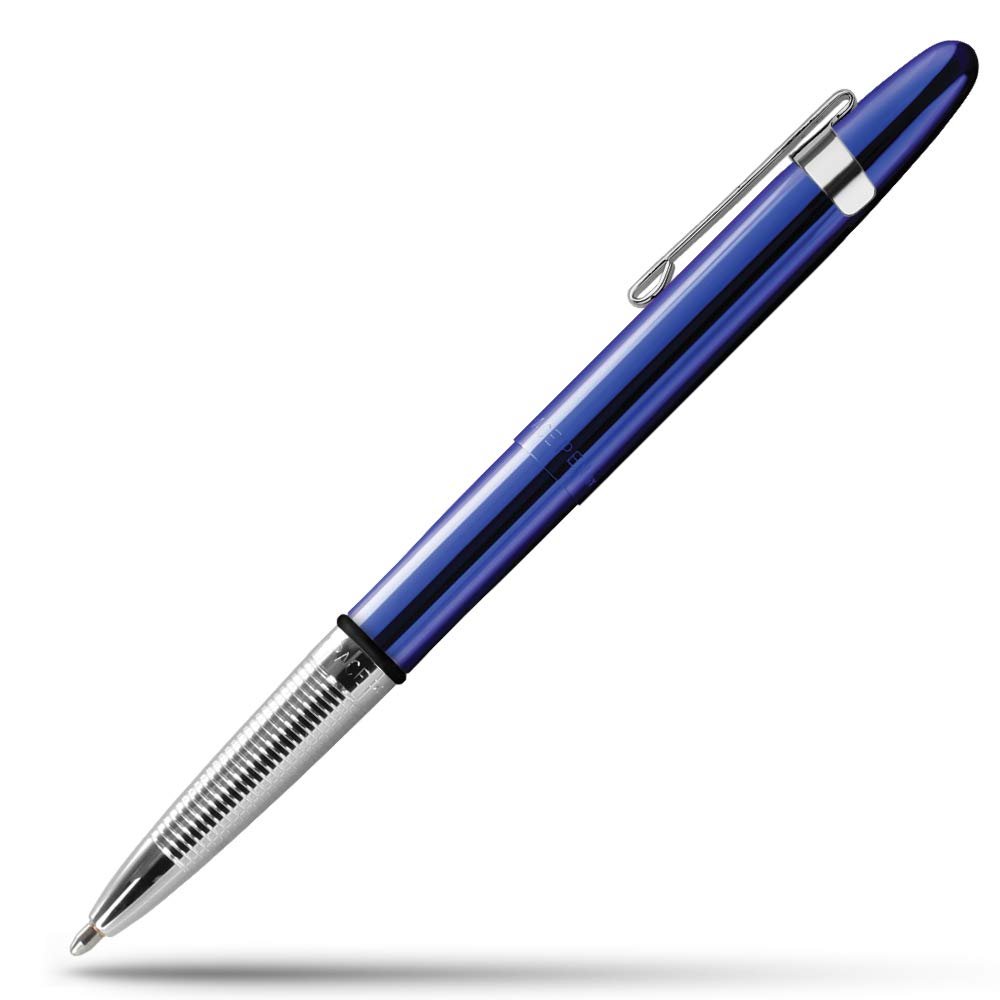 Fisher Space Pen Bullet Pen - 400 Series - Blueberry with Clip - electronicsexpo.com - Pens