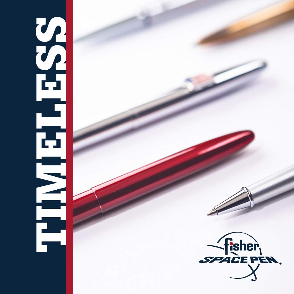 Fisher Space Pen Bullet Pen - 400 Series - Chrome with Clip - electronicsexpo.com - Pens