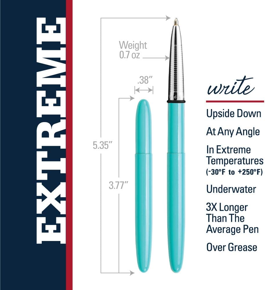 Fisher Space Pen Bullet Pen 400 Series Tahitian Blue - electronicsexpo.com - Pens