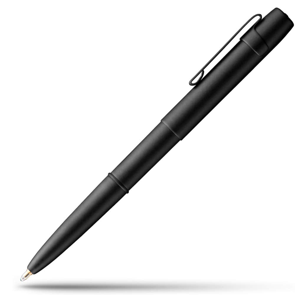 Fisher Space Pen Bullet Pen 400 Series - X - Mark Flat Cap, Matte Black - electronicsexpo.com - Pens
