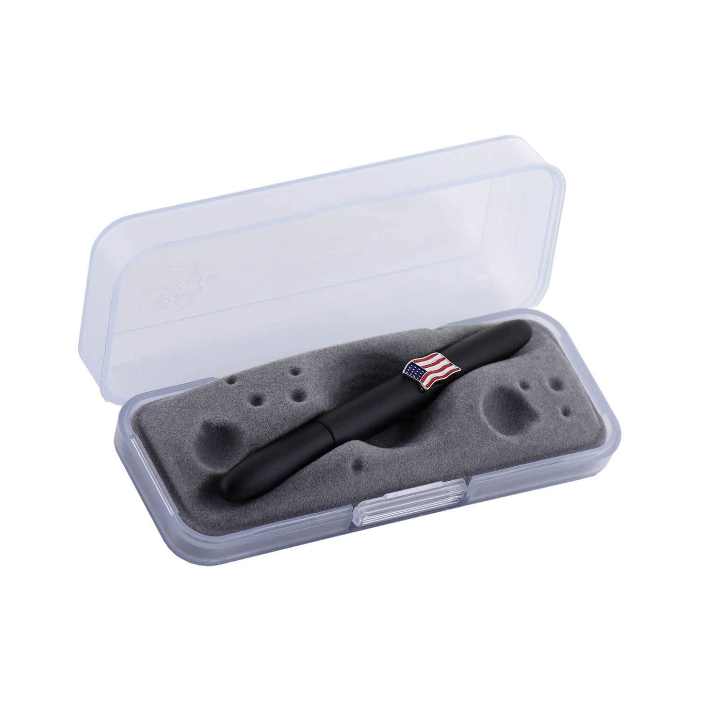 Fisher Space Pen, Bullet Space Pen with American Flag Emblem, Matte Black - electronicsexpo.com - Pens