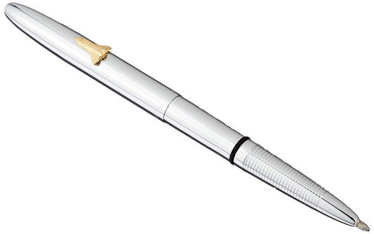 Fisher Space Pen, Bullet Space Pen with Shuttle Emblem, Chrome - electronicsexpo.com - Pens