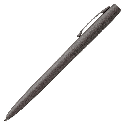 FISHER Space Pen Cap - O - Matic Pen, Ballpoint, Tungsten, Cerakote Finish, Pocket Clip, Black Ink - electronicsexpo.com - Misc