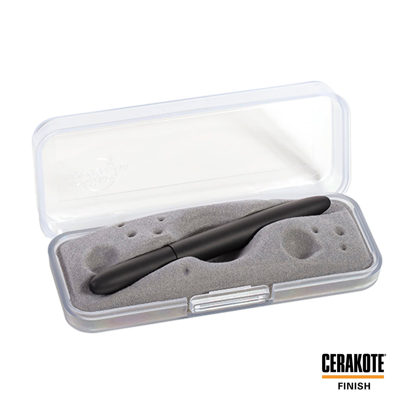 Fisher Space Pen Cerakote 400 Series Bullet Pen? Pressurized Ballpoint Pen + Cerakote Polymer - Coating Offers Durability, Hardness & Scratch - , Corrosion - , Heat - & Chemical - Resistance - Black Armor - electronicsexpo.com - Pens