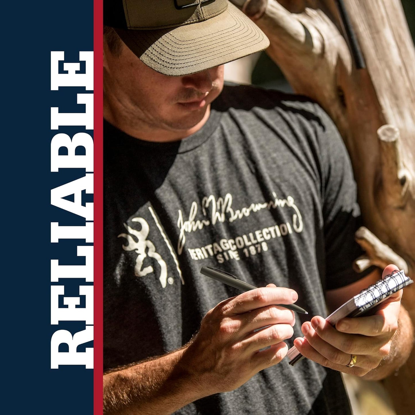 Fisher Space Pen Cerakote M4H Cap - O - Matic Series Pen Retractable Ballpoint Pen + Cerakote Polymer - Coating OD Green - electronicsexpo.com - Pens