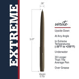 Fisher Space Pen Cerakote M4H Cap - O - Matic Series Retractable Ballpoint Pen - electronicsexpo.com - Pens