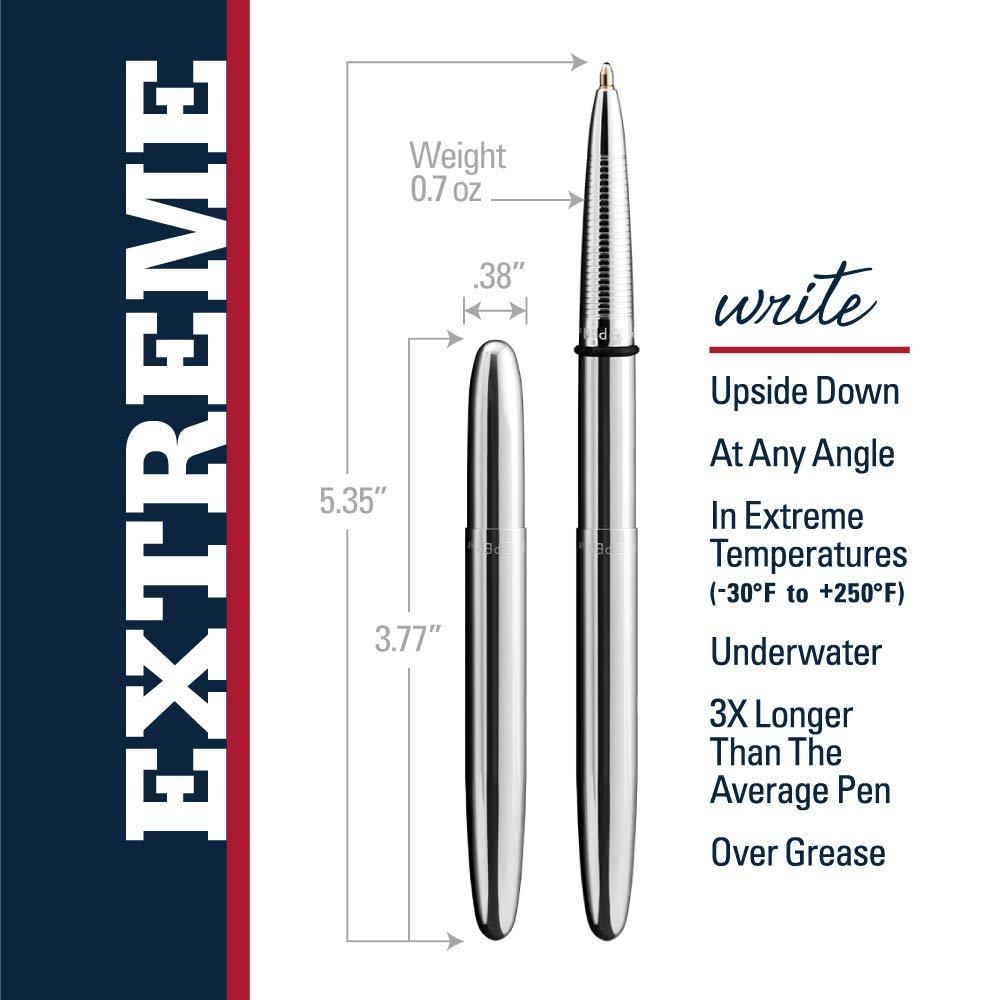 Fisher Space Pen Chrome Bullet Space Pen - electronicsexpo.com - Pens