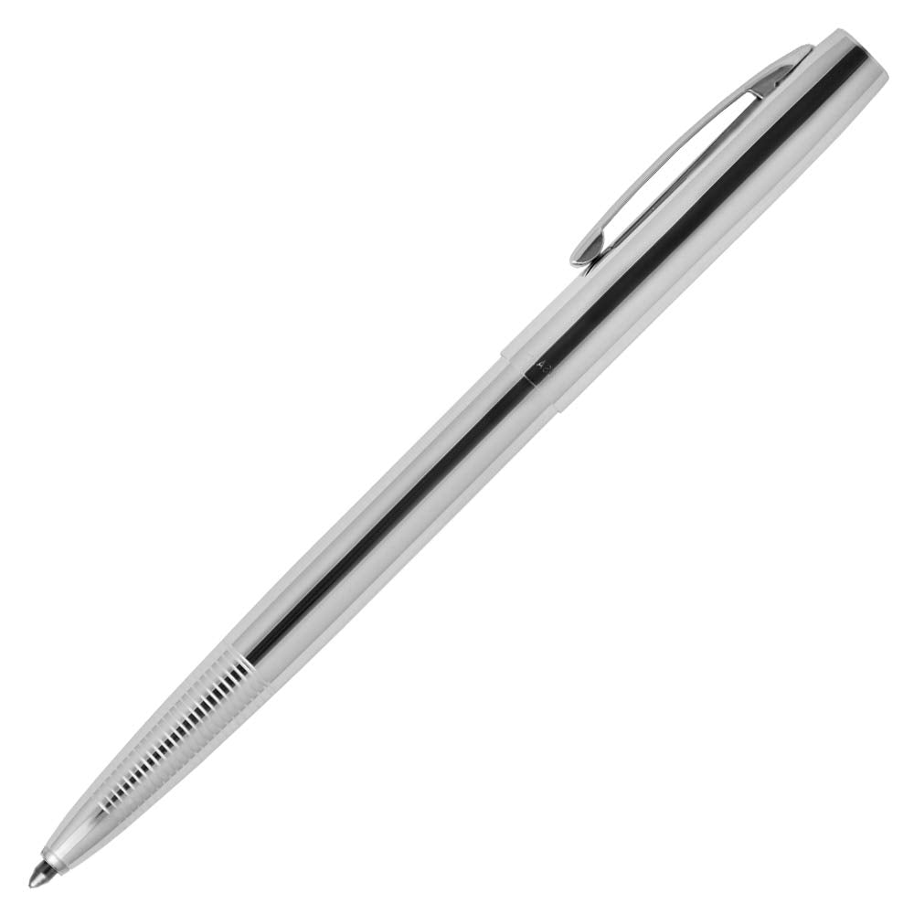 Fisher Space Pen Chrome Cap - O - Matic Space Pen, Blistered (SM4C) - electronicsexpo.com - Pens