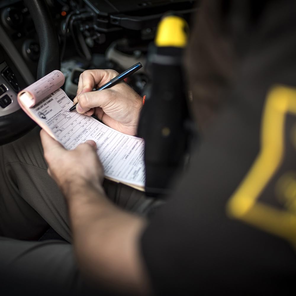 FISHER Space Pen Law Enforcement Cap - O - Matic Space Pen, Non - Reflective, Ballpoint, Matte Black, Black Ink, Pocket Clip - electronicsexpo.com - Pens
