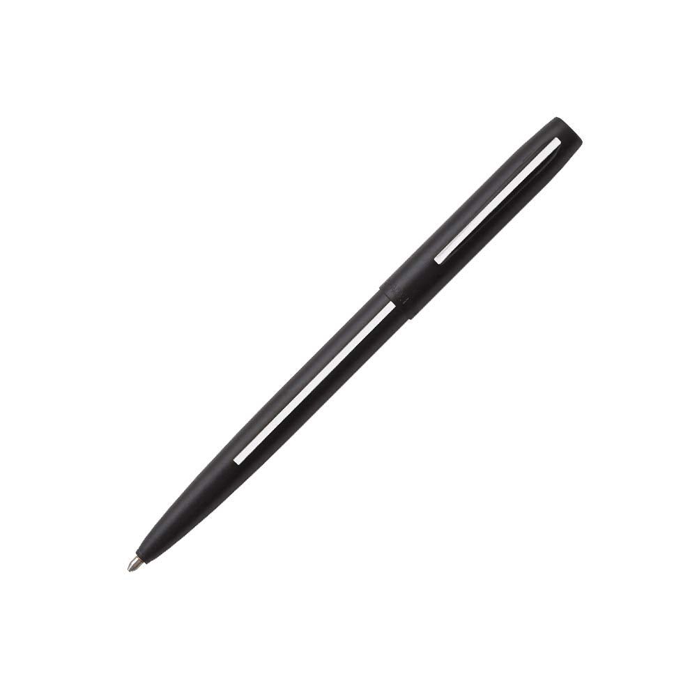 Fisher Space Pen M4BMWL Non - Reflective Matte Black with White Line EMS Cap - O - Matic Pen - electronicsexpo.com - Pens