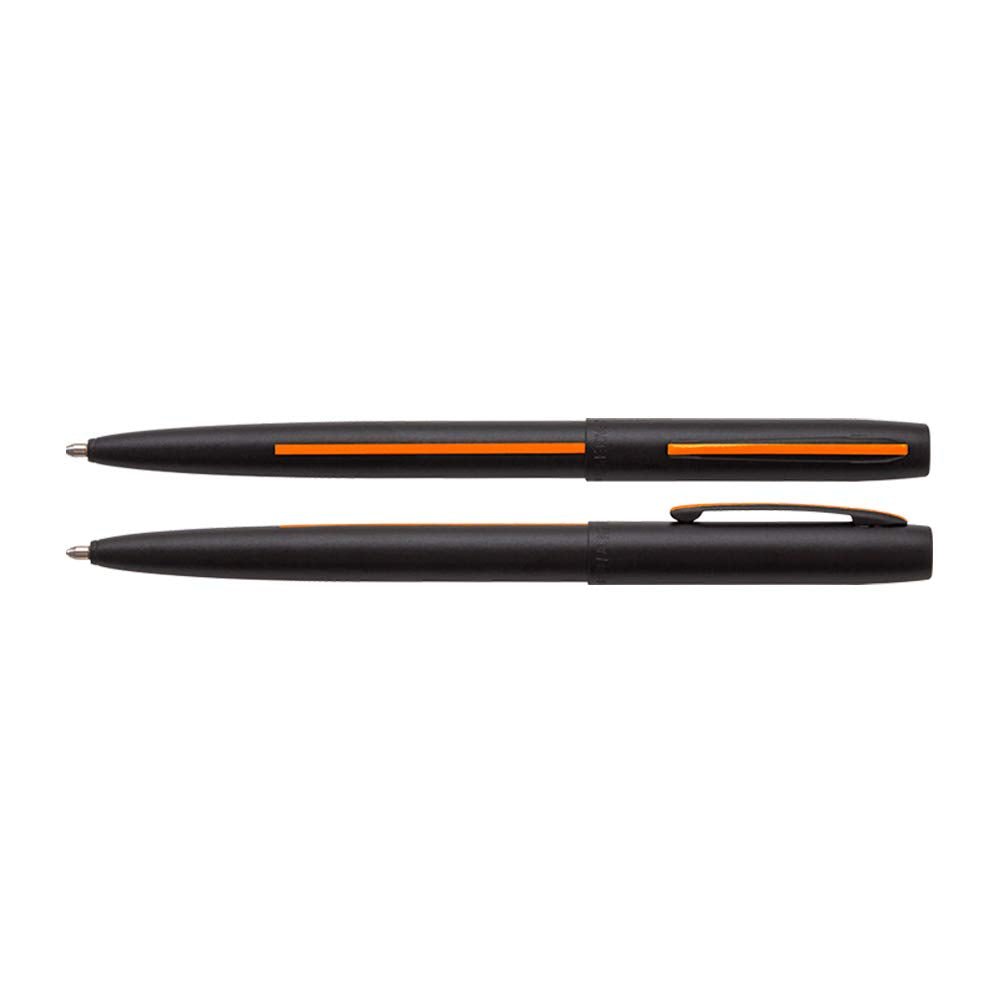 Fisher Space Pen M4BSROL Non - Reflective Matte Black Search and Rescue Cap - O - Matic Pen - electronicsexpo.com - Pens