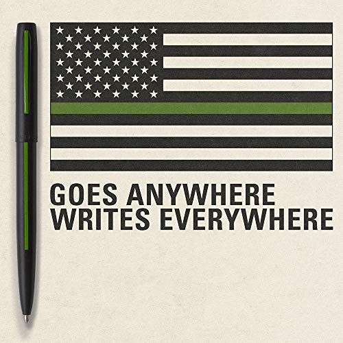 Fisher Space Pen Non - Reflective Matte Black Conservation Cap - O - Matic Space Pen - electronicsexpo.com - Pens