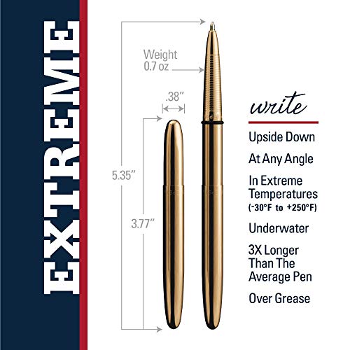 Fisher Space Pen Raw Brass Bullet Pen - electronicsexpo.com - Pens