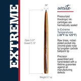 Fisher Space Pen - Raw Brass M4RAW - Cap - O - Matic - electronicsexpo.com - Pens