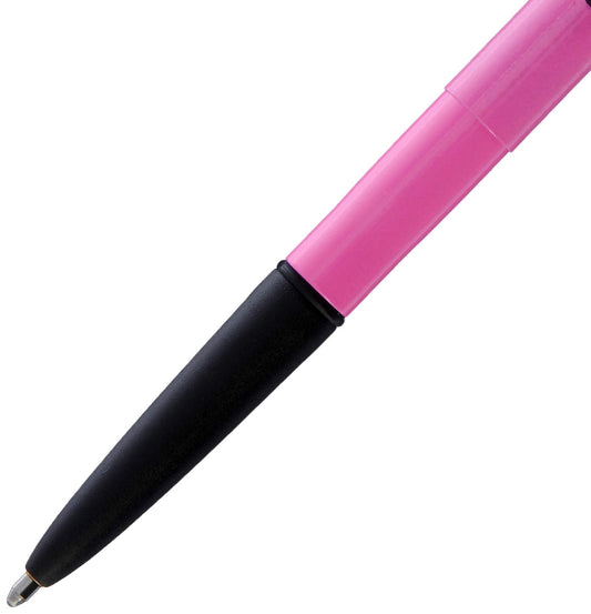 Fisher Space Pen Removable Clip Ballpoint Pen, Pink with Black Matte Barrel - electronicsexpo.com - Pens