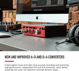 Focusrite Clarett+ 4Pre 18 - in / 8 - Out Audio Interface - electronicsexpo.com - Audio Interfaces