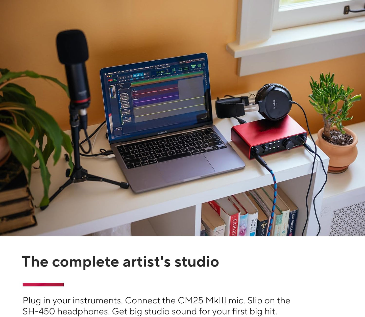 Focusrite Scarlett 2i2 Studio USB - C Audio Interface with Microphone and Headphones (4th Gen) - electronicsexpo.com - Audio Interfaces