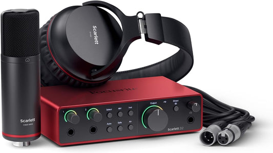 Focusrite Scarlett 2i2 Studio USB - C Audio Interface with Microphone and Headphones (4th Gen) - electronicsexpo.com - Audio Interfaces