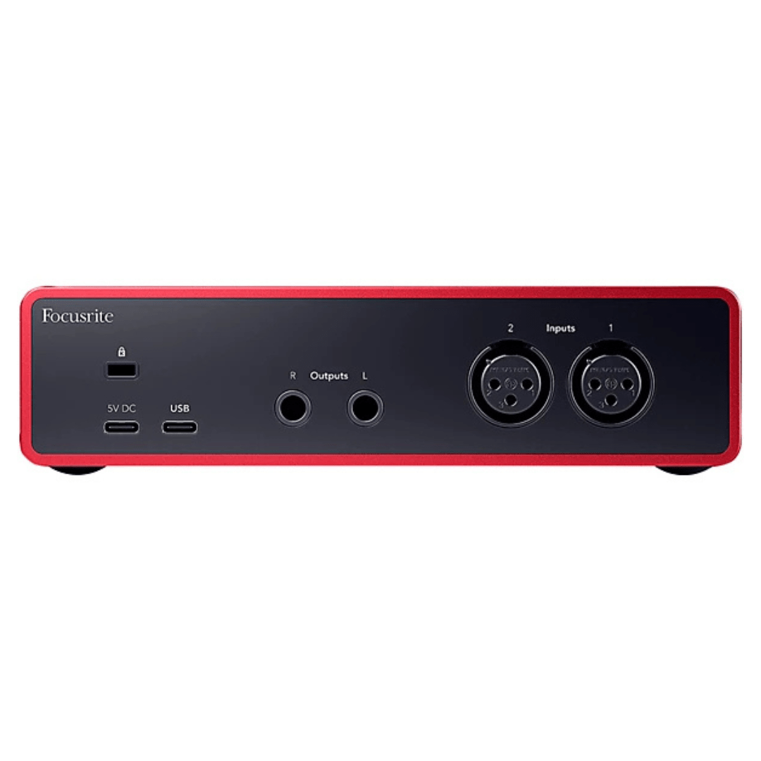 Focusrite Scarlett 2i2 Studio USB - C Audio Interface with Microphone and Headphones (4th Gen) - electronicsexpo.com - Audio Interfaces