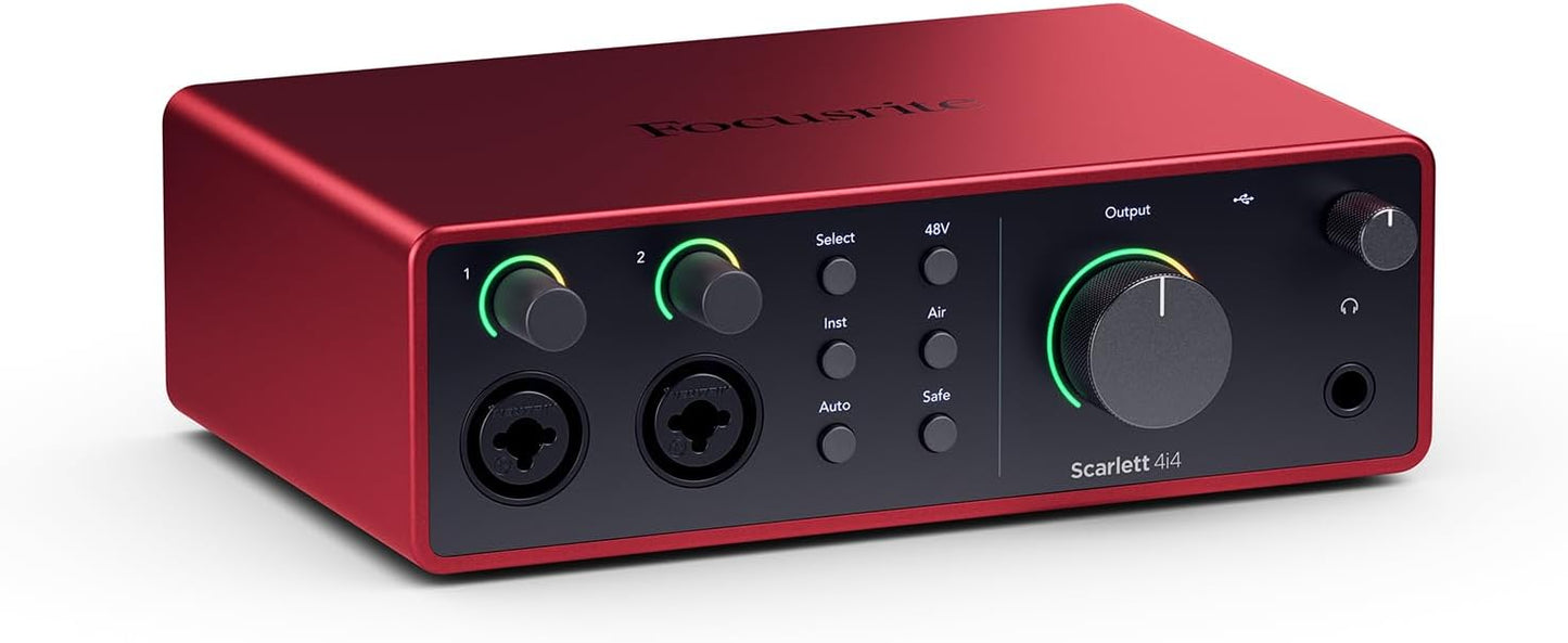 Focusrite Scarlett 4i4 USB - C Audio Interface (Gen 4) - electronicsexpo.com - Audio Interfaces