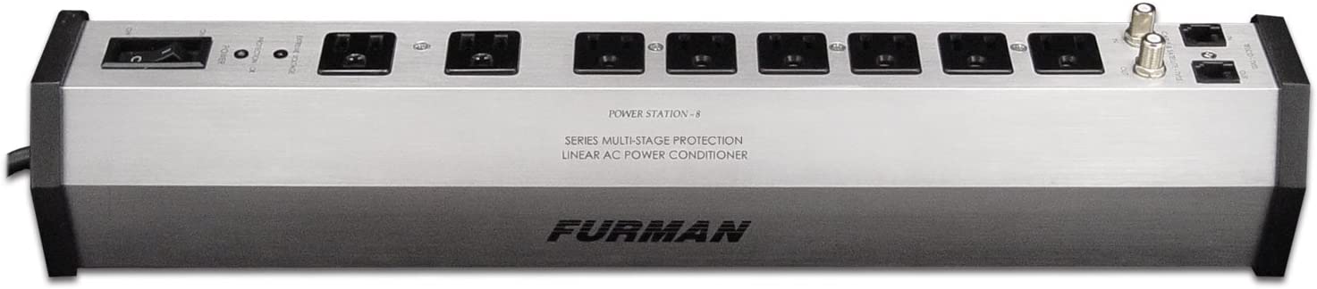 Furman PST8 SMP EVS LiFT 15 - Amp Aluminum Chassis 8 - Outlet Cable - electronicsexpo.com - Power Protection