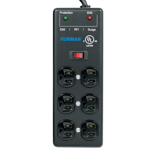 Furman SS - 6B - PRO 6 - Outlet Surge Protector (15') - electronicsexpo.com - Power Protection