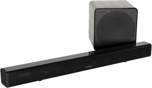 Furrion Aurora 2.1 Outdoor Soundbar Speaker with Wireless Subwoofer, Bluetooth, HDMI & Optical Inputs - electronicsexpo.com - Soundbars