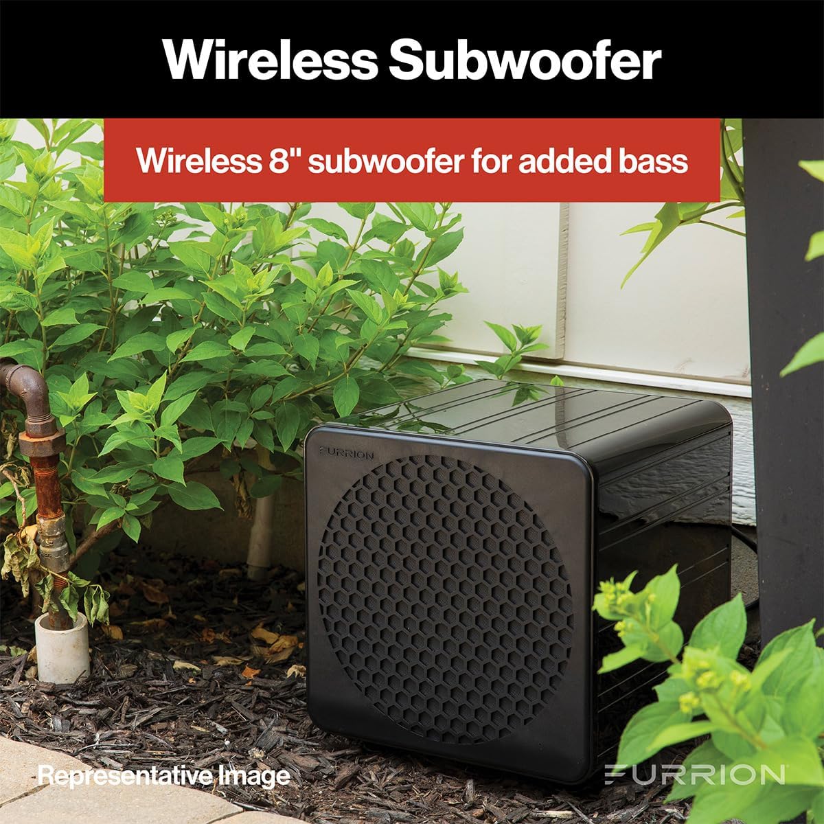 Furrion Aurora 2.1 Outdoor Soundbar Speaker with Wireless Subwoofer, Bluetooth, HDMI & Optical Inputs - electronicsexpo.com - Soundbars