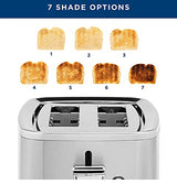 GE 2 Slice Stainless Steel Toaster, Extra Wide Slots for Toasting Bagels, Breads, Waffles & More, 7 Adjustable Shade Settings, Removable Crumb Tray, Countertop Kitchen Essentials, 850 Watts - electronicsexpo.com - Toasters & Toaster Ovens