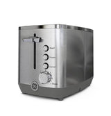 GE 2 Slice Stainless Steel Toaster, Extra Wide Slots for Toasting Bagels, Breads, Waffles & More, 7 Adjustable Shade Settings, Removable Crumb Tray, Countertop Kitchen Essentials, 850 Watts - electronicsexpo.com - Toasters & Toaster Ovens