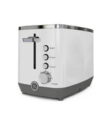 GE 2 Slice Toaster, Extra Wide Slots for Toasting Bagels, Breads, Waffles & More, 7 Adjustable Shade Settings, Removable Crumb Tray, Countertop Kitchen Essentials, 850 Watts (White) - electronicsexpo.com - Toasters & Toaster Ovens